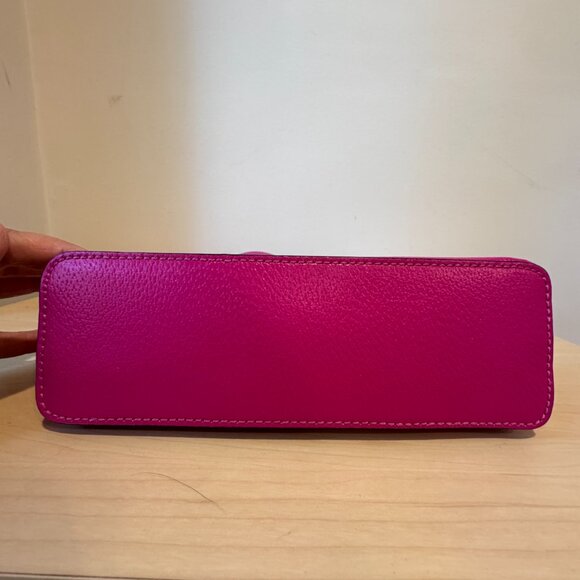 💖 Kate Spade Wellesley Hannah Crossbody / Shoulder Bag | Hot Pink Leather - Picture 5 of 9